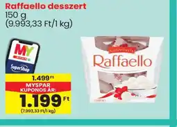 Spar Raffaello desszert ajánlat