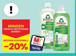 Spar MINDEN FROSCH TISZTÍTSZER ajánlat