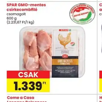 Spar SPAR GMO-mentes csirkecombfilé ajánlat
