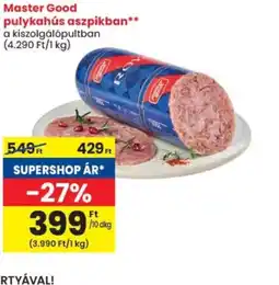 Spar Master Good pulykahús aszpikban ajánlat