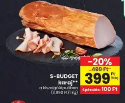 Spar S-BUDGET karaj ajánlat