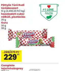 Spar Pöttyös Túr Rudi ajánlat