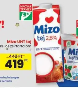 Spar Mizo UHT tej ajánlat