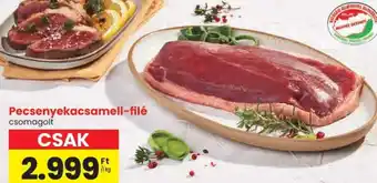 Spar Pecsenyekacsamell-filé ajánlat