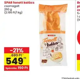 Spar SPAR fonott kalács ajánlat