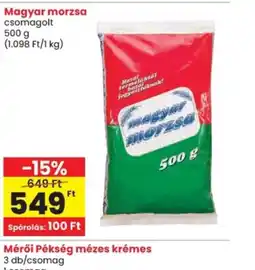 Spar Magyar morzsa ajánlat