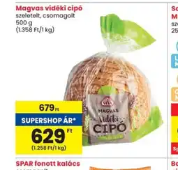 Spar Magvas vidéki cip ajánlat
