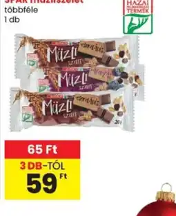 Spar SPAR müzliszelet ajánlat
