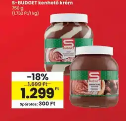 Spar S-BUDGET kenhető krém ajánlat