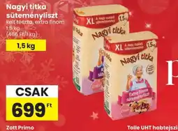 Spar Nagyi titka süteményliszt ajánlat