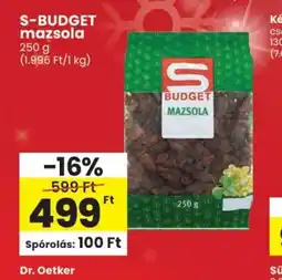 Spar S-BUDGET MAZSOLA ajánlat