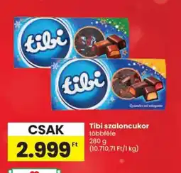 Spar Tibi szaloncukor ajánlat