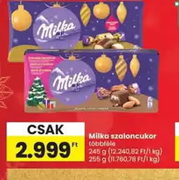Spar Milka szaloncukor ajánlat