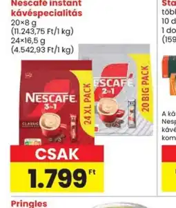Spar Nescafé instant kávéspecialitás ajánlat