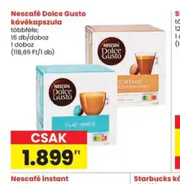 Spar Nescafé Dolce Gusto kávékapszula ajánlat