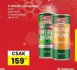 Spar S-BUDGET energiaital ajánlat