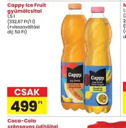 Spar Cappy Ice Fruit ajánlat