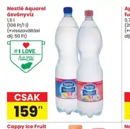 Spar Nestlé Aquarel ásványvíz ajánlat