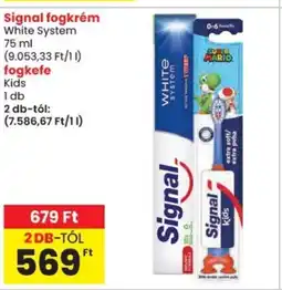 Spar Signal fogkrém ajánlat