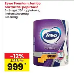 Spar Zewa Premium Jumbo ajánlat