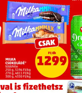 MILKA CSOKOLÁDÉ