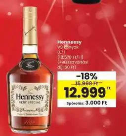 Spar Hennessy VS konyak ajánlat