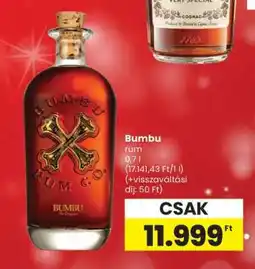 Spar BUMBU RUM ajánlat