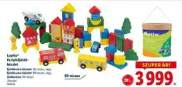 Lidl Lupilu Fa építőjáték-készlet ajánlat