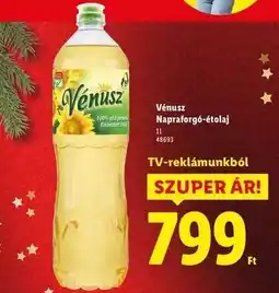 Lidl VÉNUSZ Napraforgó-étolaj ajánlat
