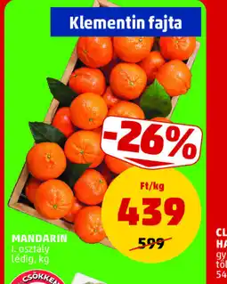 PENNY MANDARIN ajánlat