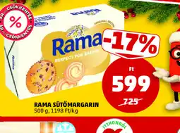 PENNY Rama SÜTŐMARGARIN ajánlat