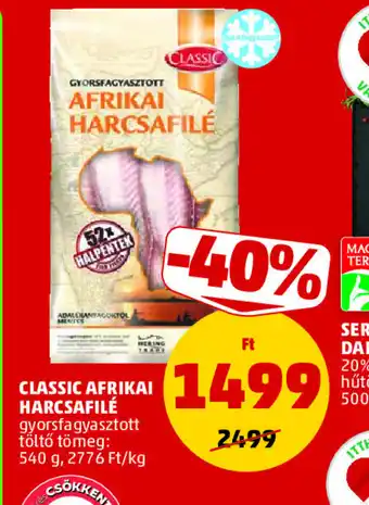 CLASSIC AFRIKAI HARCSAFILÉ