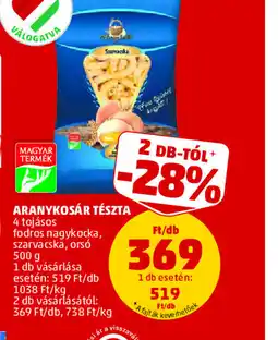 PENNY ARANYKOSÁR TÉSZTA ajánlat