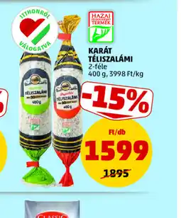 PENNY KARÁT TÉLISZALÁMI ajánlat