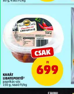 PENNY KARÁT LIBATEPERTŐ ajánlat