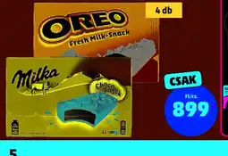 PENNY OREO, MILKA TEJSZELET ajánlat