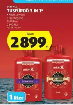 ALDI Old Spice TUSFÜRDŐ 3 IN 1 ajánlat