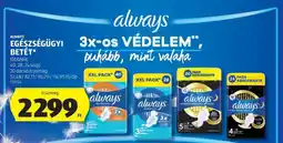 ALDI ALWAYS EGÉSZSÉGÜGYI BETÉT ajánlat