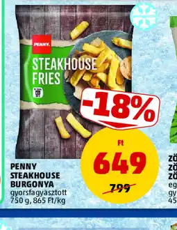 PENNY PENNY STEAKHOUSE BURGONYA ajánlat