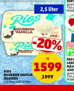 PENNY RIOS BOURBON VANÍLIA JÉGKRÉM ajánlat