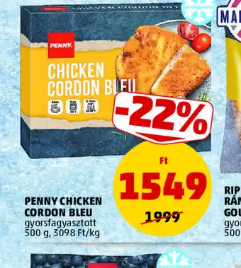 PENNY PENNY CHICKEN CORDON BLEU ajánlat
