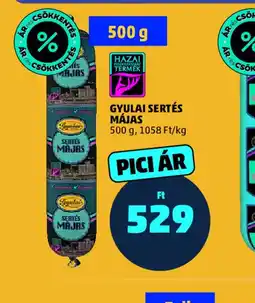 PENNY GYULAI SERTÉS MÁJAS ajánlat