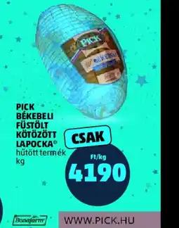 PENNY PICK BÉKEBELI FÜSTÖLT LAPOCKA ajánlat