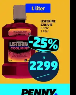 PENNY LISTERINE SZÁJVÍZ ajánlat