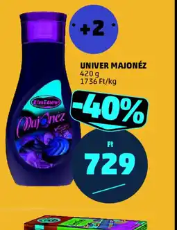 PENNY UNIVER MAJONÉZ ajánlat
