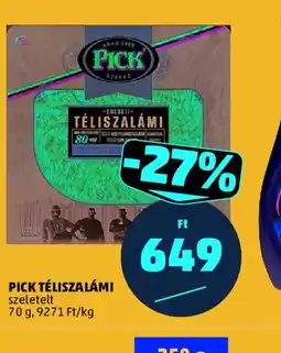 PENNY PICK TÉLISZALÁMI ajánlat