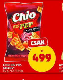 PENNY CHIO BIG PEP, TACCOS ajánlat