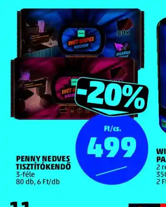 PENNY PENNY NEDVES TISZTÍTKENDŐ ajánlat