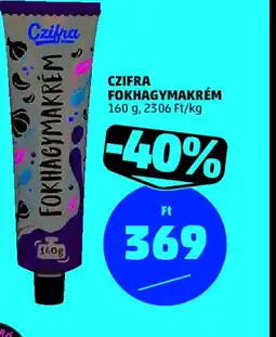PENNY CZIFRA FOKHAGYMAKRÉM ajánlat