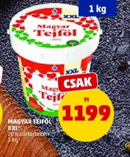 PENNY MAGYAR TEJFÖL XXL ajánlat